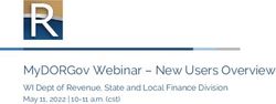 MYDORGOV WEBINAR - NEW USERS OVERVIEW - WI DEPT OF REVENUE, STATE AND LOCAL FINANCE DIVISION MAY 11, 2022 | 10-11 A.M. (CST) - WISCONSIN ...