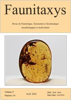 Faunitaxys Revue de Faunistique, Taxonomie et Syst&eacute;matique morphologique et mol&eacute;culaire