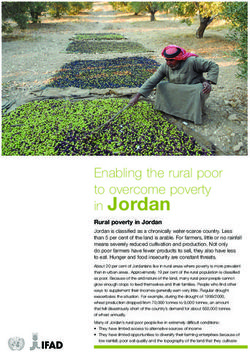 In Jordan Enabling the rural poor to overcome poverty