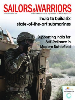 India to build six state-of-the-art submarines - Supporting India for Self-Reliance in Modern Battlefield