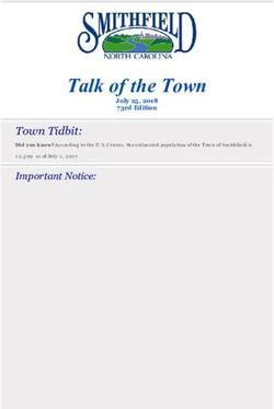 Talk of the Town Town Tidbit: Important Notice: Town of Smithfield