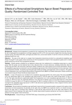 Effects of a Personalized Smartphone App on Bowel Preparation Quality: Randomized Controlled Trial - XSL FO