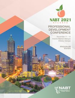 PROFESSIONAL DEVELOPMENT CONFERENCE - November 11 - 14 Atlanta Marriott Marquis Atlanta, Georgia - National ...