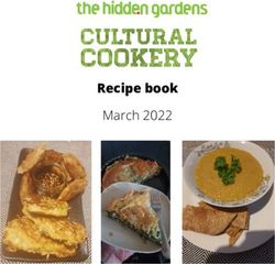 Recipe book March 2022 - The Hidden ...