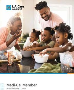 Medi-Cal Member Annual Guide | 2023 - L.A. Care Health Plan