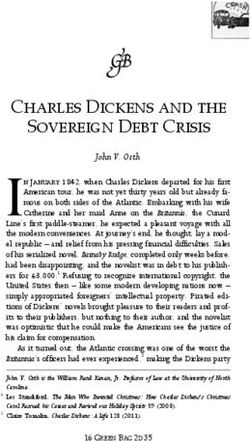 SOVEREIGN DEBT CRISIS - CHARLES DICKENS