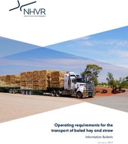 Operating requirements for the transport of baled hay and straw - January 2019 - NHVR