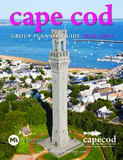 GROUP PLANNER GUIDE 2020-2021 - www.capecodgrouptours.com