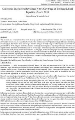 Gruesome Spectacles Revisited: News Coverage of Botched Lethal