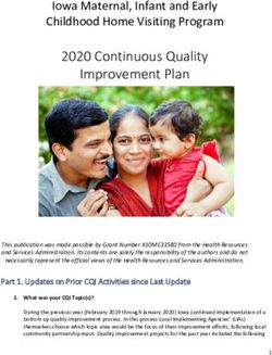 2020 Continuous Quality Improvement Plan - Iowa ...