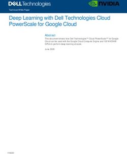 Deep Learning with Dell Technologies Cloud PowerScale for Google Cloud