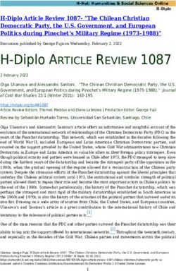 H-Diplo ARTICLE REVIEW 1087 - H-Net
