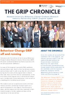 THE GRIP CHRONICLE - Monash University