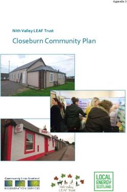 Closeburn Community Plan - Nith Valley LEAF Trust Appendix 3 - Dumfries and Galloway Council