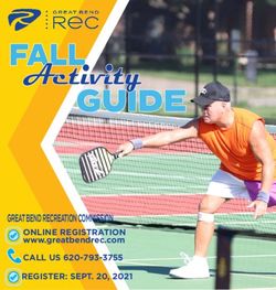 GUIDE Activity - Great Bend Rec