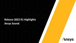 Release 2022 R1 Highlights Ansys Sound - eCon Engineering