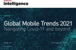 Global Mobile Trends 2021 - Navigating Covid-19 and beyond December 2020 gsmaintelligence.com @GSMAi - Foleon