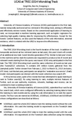 UCAS at TREC-2014 Microblog Track