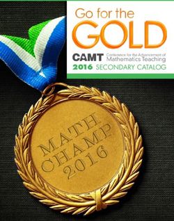 2016 SECONDARY CATALOG - CAMT Online