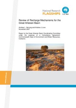 Review of Recharge Mechanisms for the Great Artesian Basin