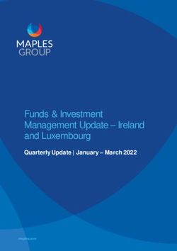 Funds & Investment Management Update - Ireland and Luxembourg - Quarterly Update | January - March 2022