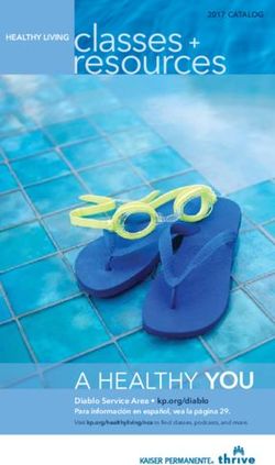 Resources - A HEALTHY YOU - HEALTHY LIVING - Kaiser Permanente