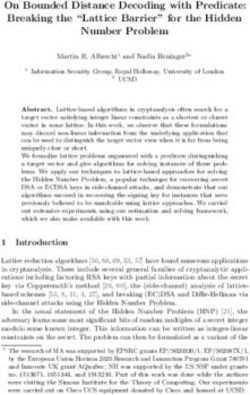 On Bounded Distance Decoding with Predicate: Breaking the "Lattice Barrier" for the Hidden Number Problem