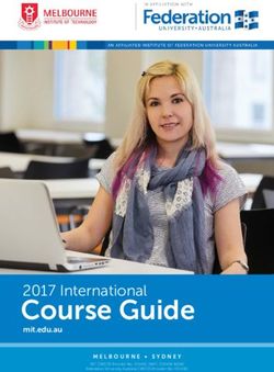 Course Guide 2017 International - mit.edu.au - Melbourne Institute of Technology