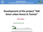 Proposal for a regional project on innovative co-management and development of ecosystem services via the use of TWW in the Mediterranean UPFs