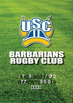 SPONSORSHIP OPPORTUNITIES 2017 - USC Rugby Union ...