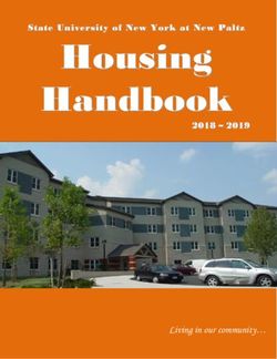 Living in our community - SUNY New Paltz