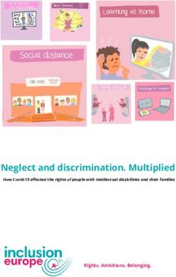 Neglect and discrimination. Multiplied - Rights. Ambitions. Belonging - Inclusion Europe