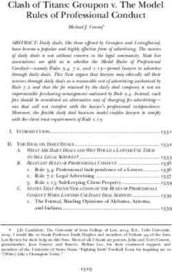 Clash of Titans: Groupon v. The Model Rules of Professional Conduct