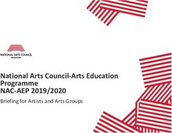 National Arts Council-Arts Education Programme - NAC-AEP 2019/2020 Briefing for Artists and Arts Groups