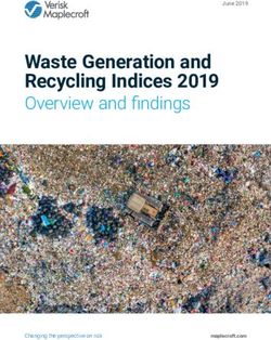 Waste Generation and Recycling Indices 2019 - Overview and findings June 2019 - Circular Online