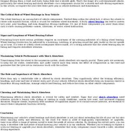 Smooth Rides Ahead: Ensuring Vehicle Longevity with Wheel Bearings and Shock Absorbers