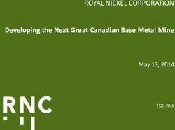 ROYAL NICKEL CORPORATION - Developing the Next Great Canadian Base Metal Mine May 13, 2014 - Canadian Institute ...