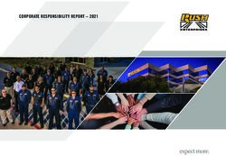 CORPORATE RESPONSIBILITY REPORT 2021 - Rush ...
