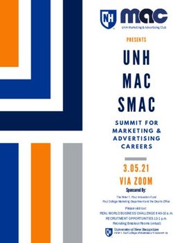 SUMMIT FOR MARKETING & - Peter T. Paul College of Business ...