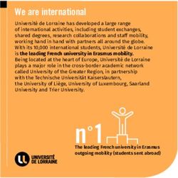 We are international - Universit&eacute; de Lorraine