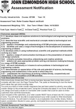 JOHN EDMONDSON HIGH SCHOOL - Assessment Notification