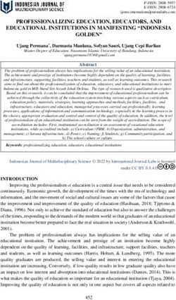 PROFESSIONALIZING EDUCATION, EDUCATORS, AND EDUCATIONAL INSTITUTIONS IN MANIFESTING "INDONESIA GOLDEN"