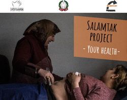 Salamtak project - Your health- Un Ponte Per...