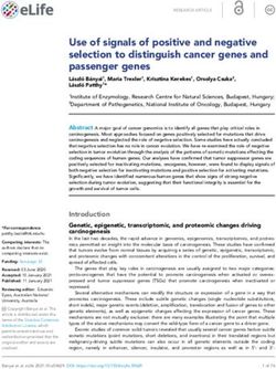 Use of signals of positive and negative selection to distinguish cancer genes and passenger genes - eLife