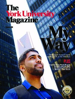 My Way plus - Summer 2018