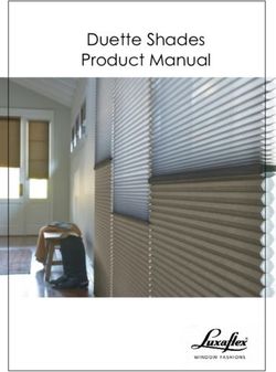 DUETTE SHADES PRODUCT MANUAL - MYNZWS