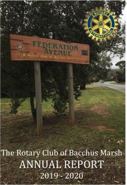 Rotary Club of Bacchus Marsh