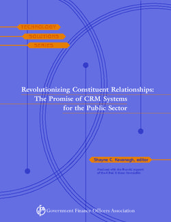 Revolutionizing Constituent Relationships