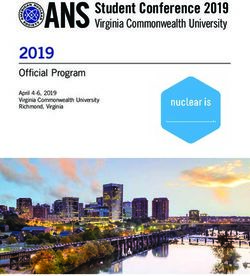 2019 Official Program - Student Conference 2019