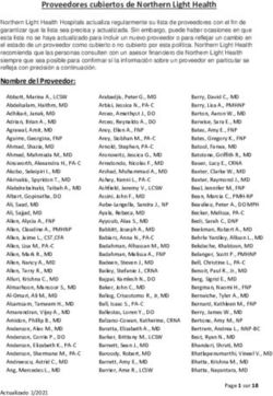Proveedores cubiertos de Northern Light Health